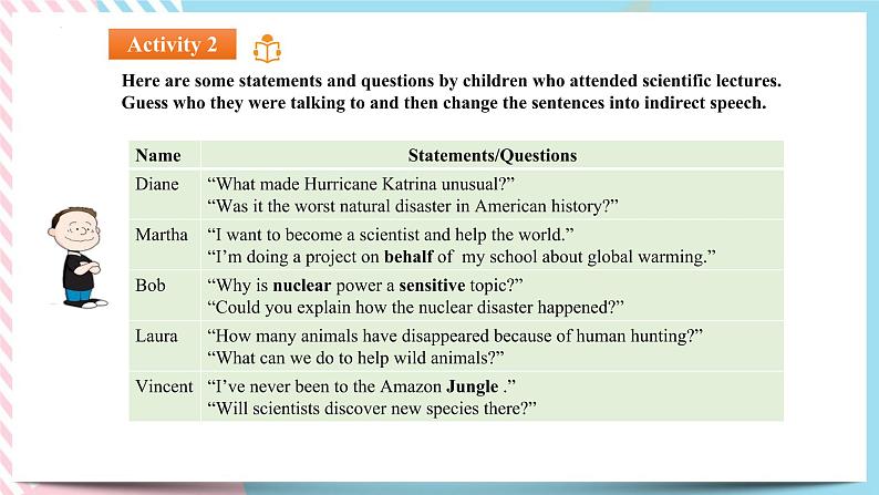 Unit 3 Environmental Protection Learning About Language(2)课件07