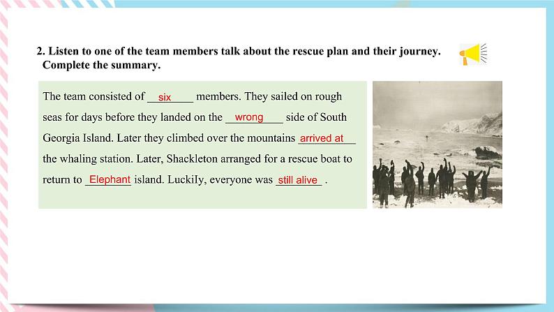 Unit 4 Adversity and Courage Using Language课件05