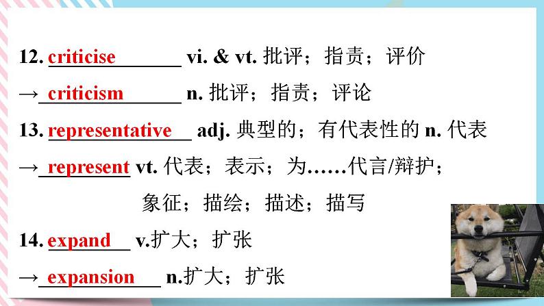 1.4单元知识点复习-高二英语同步精品课件07