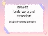 Unit 3 Enironmental Protection Useful words and expressions 课件