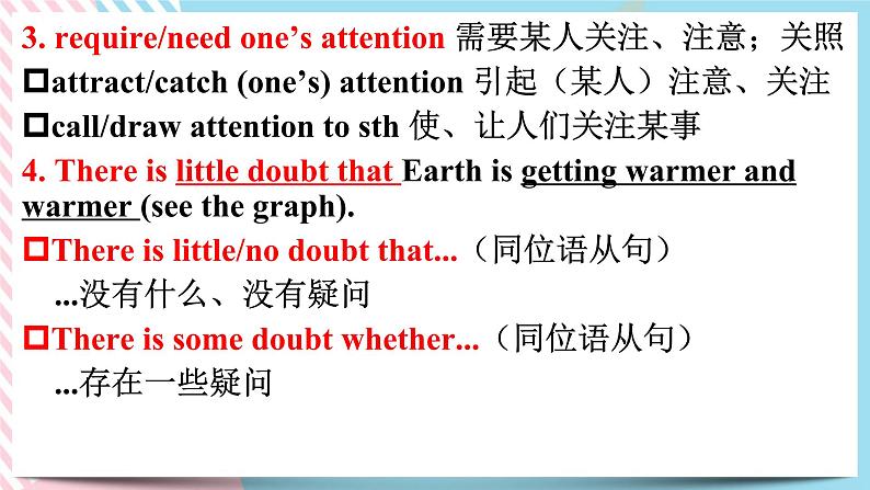 Unit 3 Enironmental Protection Useful words and expressions 课件03