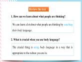 Unit 4 Body Language  Learning About Language 课件