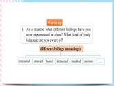 Unit 4 Body Language  Using Language 课件