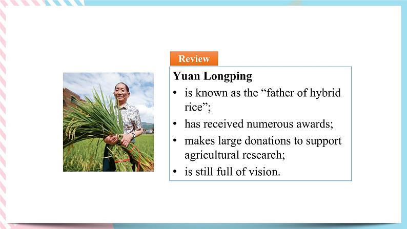 Unit 5 Working the Land  Learning About Language 课件第4页