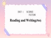 Unit 1 Reading and Writing 课件