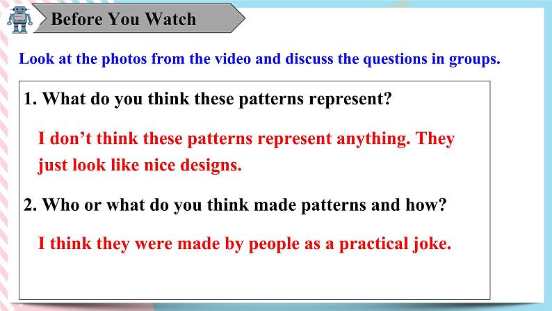 Unit 1 Video Time 课件03