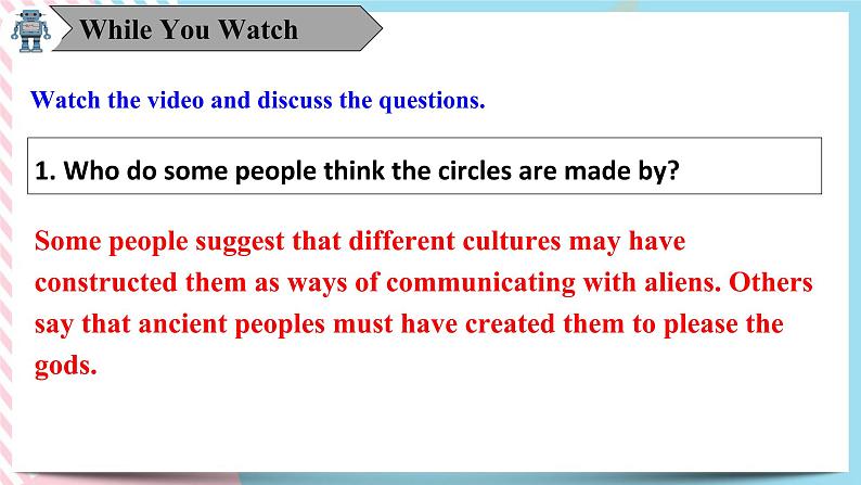 Unit 1 Video Time 课件06