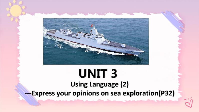 Unit 3 Using Langauge 2 课件01