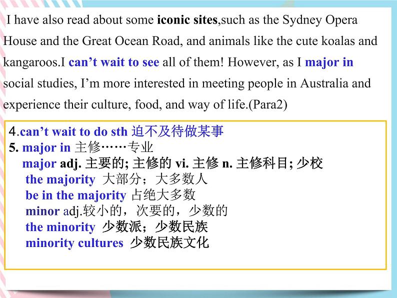 Unit 2 Reading and Thinking Language Points 课件04