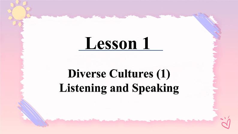 3.1 unit 3 Listening and Speaking  课件第2页