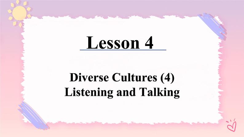 3.4 unit 3 Listening and Talking  课件第2页