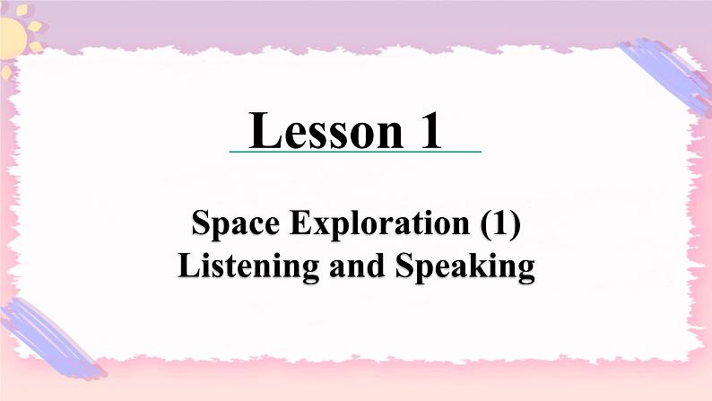 4.1 unit 4 Listening and Speaking  课件第2页