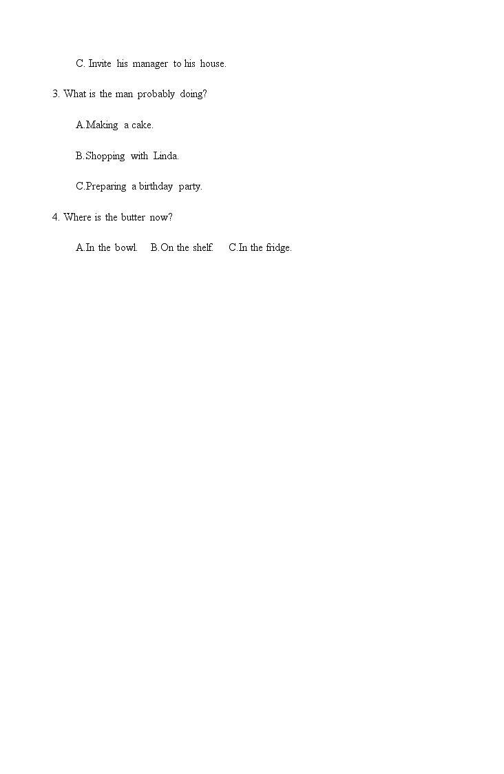 2022-2023学年上学期高二质量检测(月考)试题 英语 试题第2页