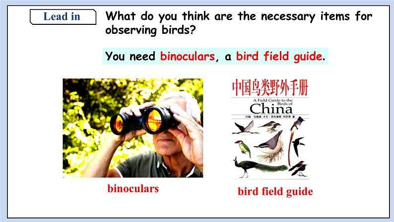 人教版（2019）高中英语必修二Unit 2 Wildlife protection Period 5 Listening and Talking&Assessing Your Progress课件（送学案）08