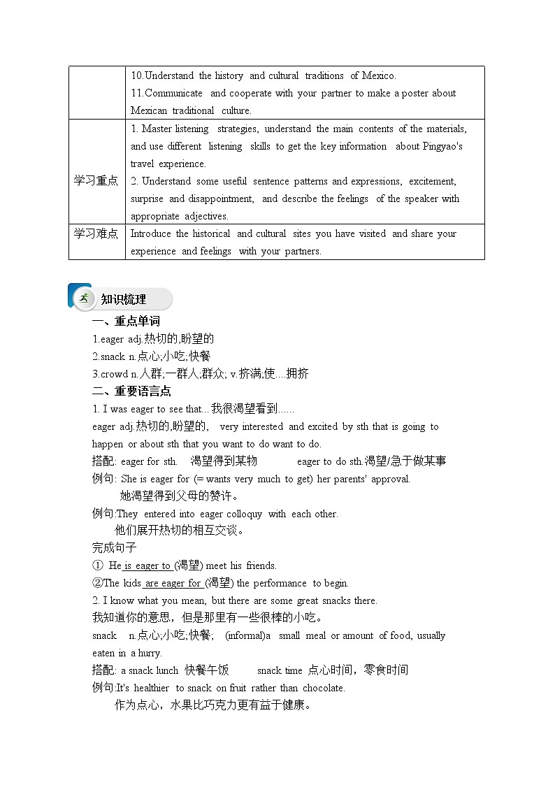 人教版（2019）高中英语必修二Unit 4 The History and Traditions period 5 Listening and Talking&AYP&Project课件（送学案）03