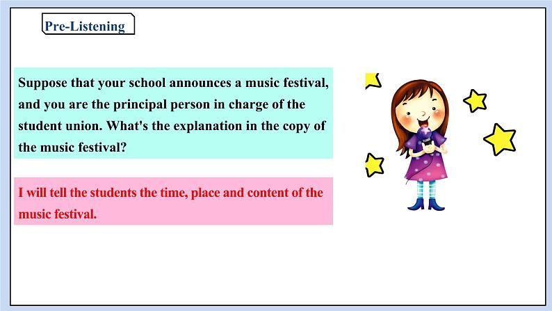 人教版（2019）高中英语必修二Unit 5 Music Period 5 Listening and Talking& AYP& Project课件（含音频）（送学案）08