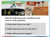 Unit 4 Lesson 1 What's So Funny_ 課件高中英語北師大版（2019）選擇性必修第二冊