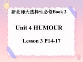 Unit 4 Lesson3 课件高中英语北师大版（2019）选择性必修第二册