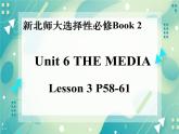 Unit 6 Lesson 3 The Advertising Game 课件 高中英语北师大新版（2019）选择性必修第二册