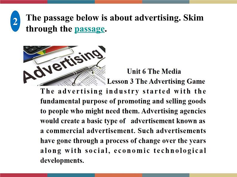 Unit 6 Lesson 3 The Advertising Game 课件 高中英语北师大新版（2019）选择性必修第二册07