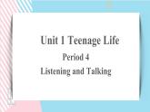 Unit+1+Listening+and+Talking课件+教案+练习+音频素材