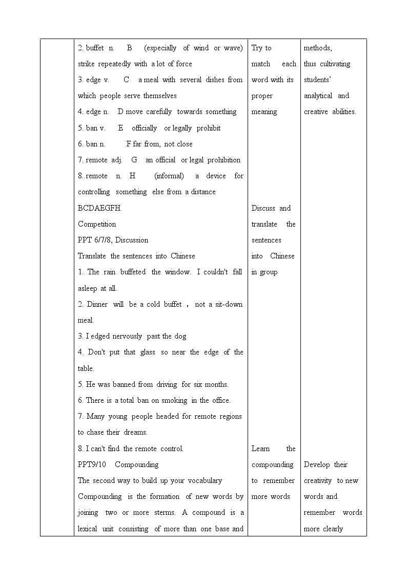 人教版 2019 高中选择性必修1英语 Unit3 Fascinating parks Period 2 Build up your vocabulary 课件+教案02
