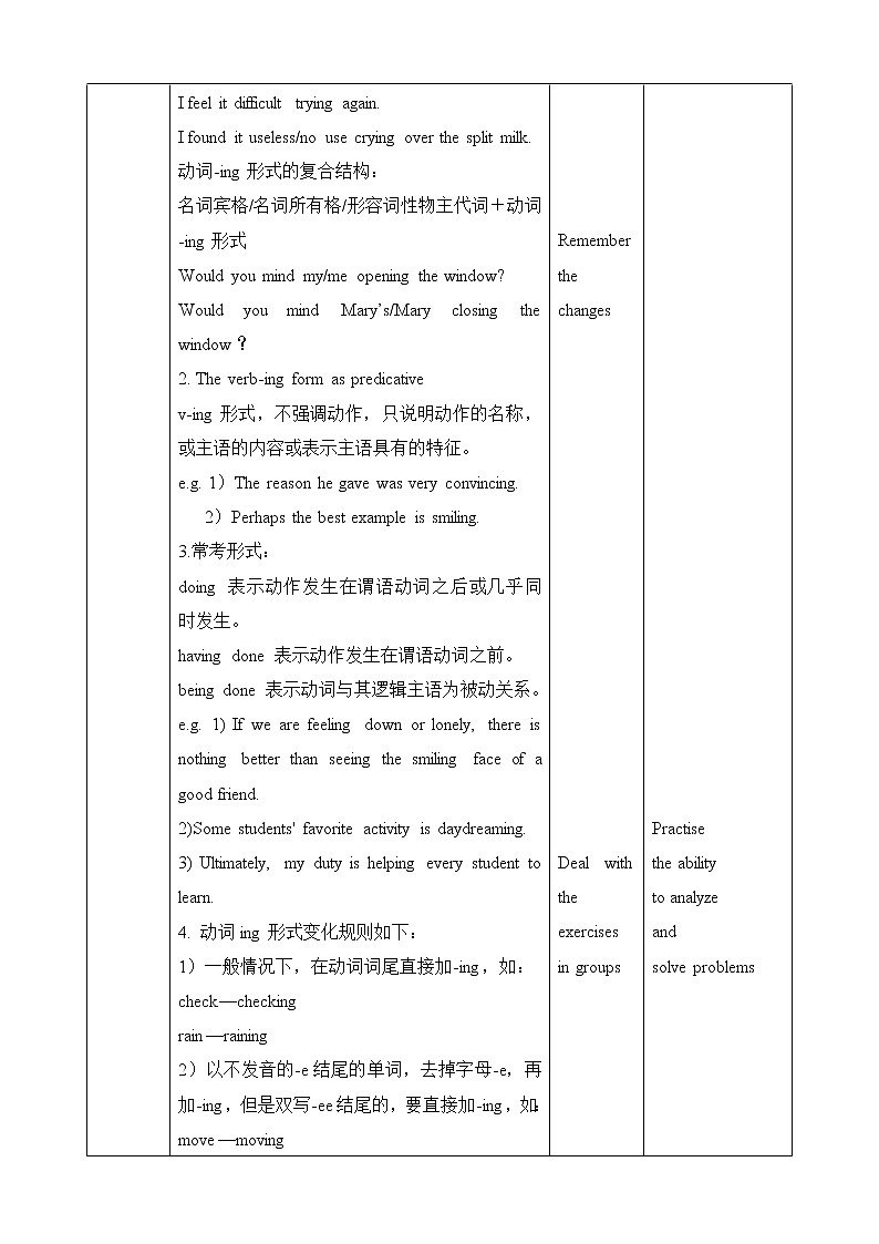 人教版 2019 高中选择性必修1英语 Unit4 Body language Period 3 Discover useful structures 课件+教案03