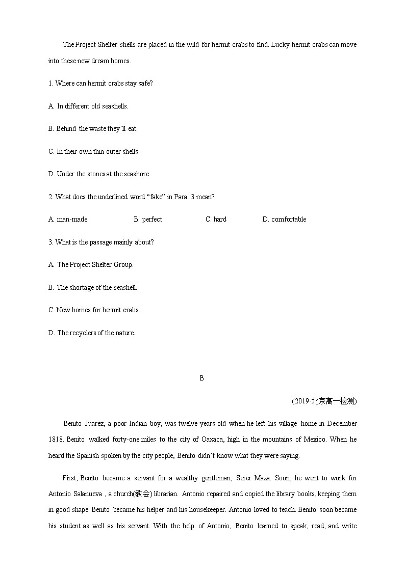 Unit 4 4.2 Reading and Thinking 练习（2）-人教版高中英语必修第二册03