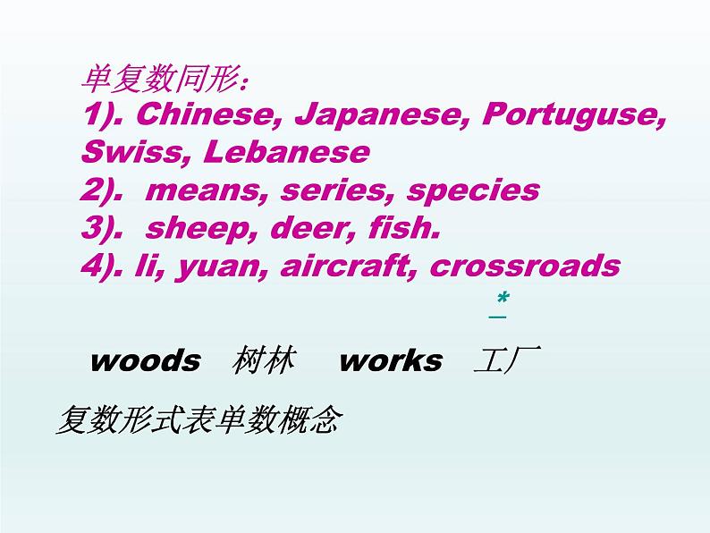 2023届高考英语二轮复习主谓一致课件2第3页