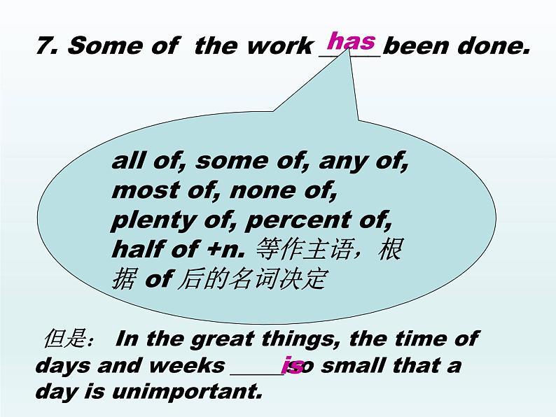 2023届高考英语二轮复习主谓一致课件2第7页