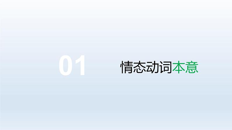 2023届高考英语二轮复习情态动词课件第3页