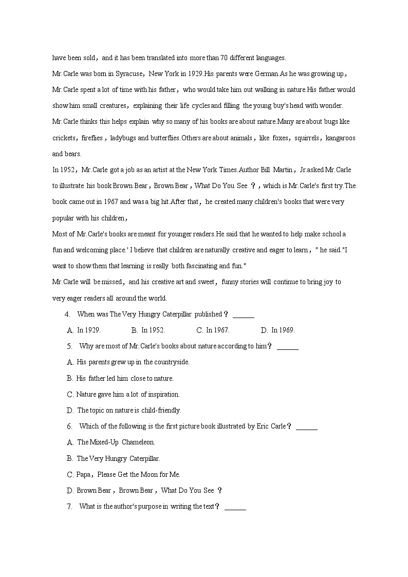 2022-2023学年辽宁省朝阳市建平实验中学高二上学期期中英语试卷（解析版）03