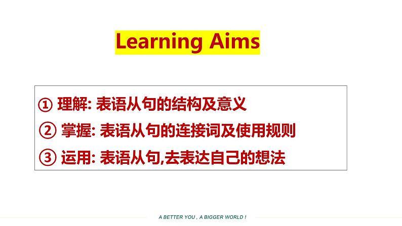 2023届高考英语二轮复习表语从句课件2课件第2页