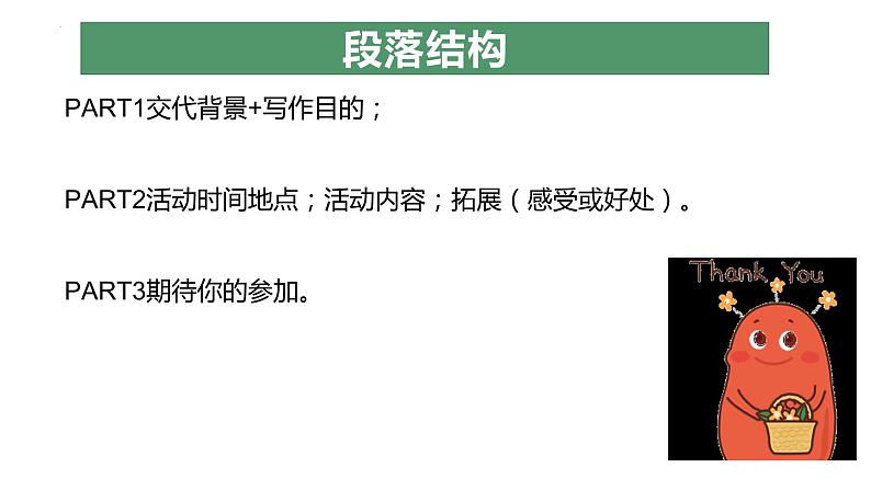 2023届高考英语二轮专题复习应用文写作-邀请信课件04