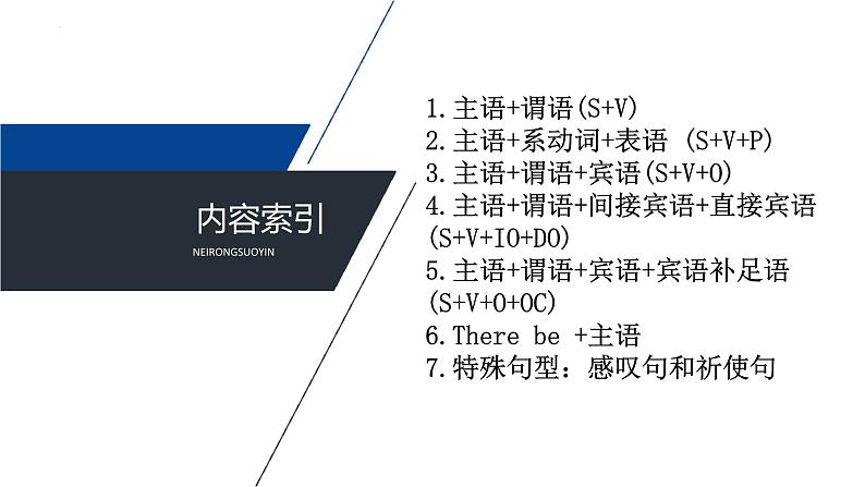 2023届高三英语一轮复习之英语简单句的基本句型结构课件第4页