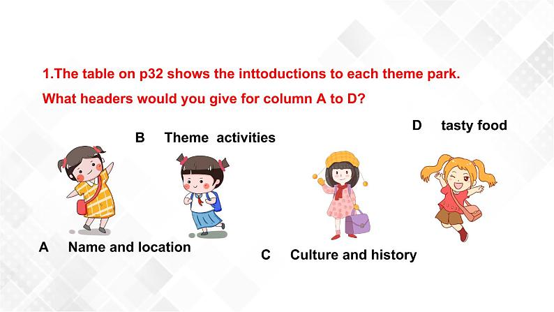 3.4 Unit3 Fancinating Park Assessing Your Progress-高二英语 课件+练习（人教版2019选择性必修第一册）07