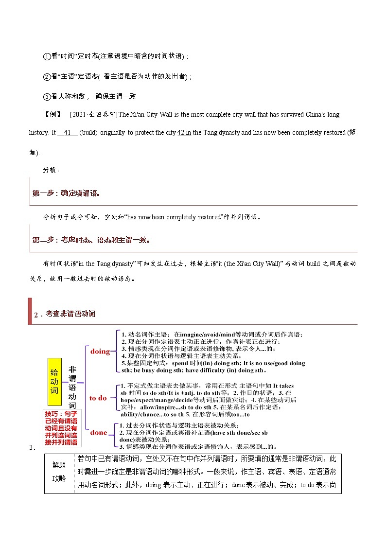 专题01：语法填空之有提示词梳理（解析版）——【新高考】2023年高考英语二轮专题总复习精讲精练第2页