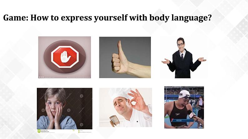 4.3 Unit4 Body Language  Using Language-Listening and Speaking教学课件第2页