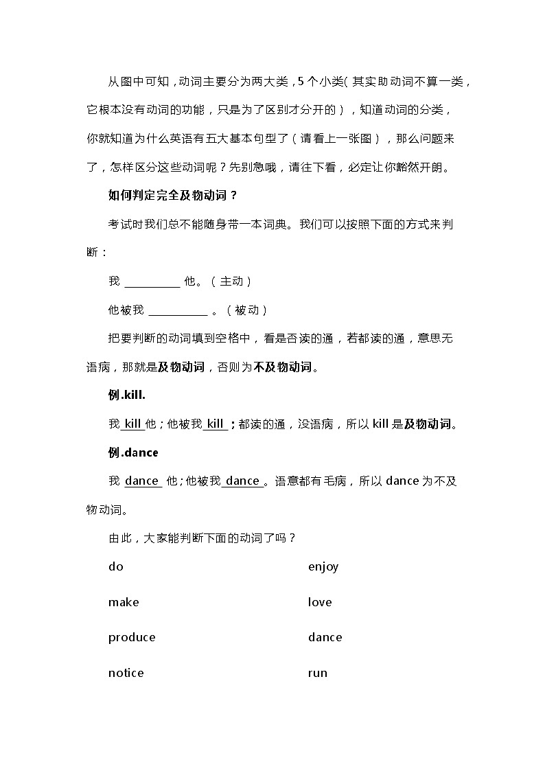 高中英语高考2021届人大附中高中英语新高考语法一轮复习讲义（03）动词的分类知识点总结整理第3页