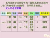 高中英语高考2020届高考英语一轮复习阅读完形天天练第十四周信息类文本阅读课件新人教版