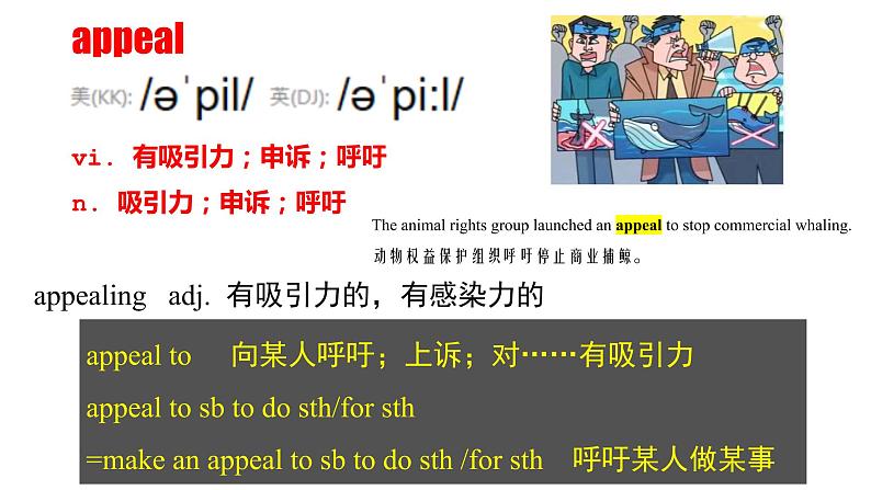 2022-2023学年译林牛津版高中英语必修第二册U4单词讲解课件PPT08