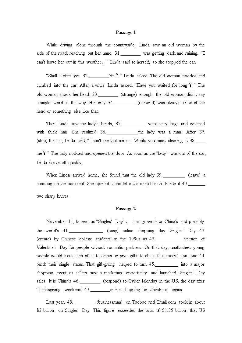 2023届高考英语二轮复习语法专项代词作业含答案第3页