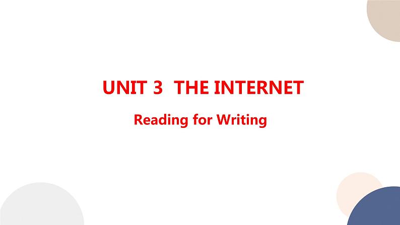 UNIT 3 Reading for Writing（课件PPT）01