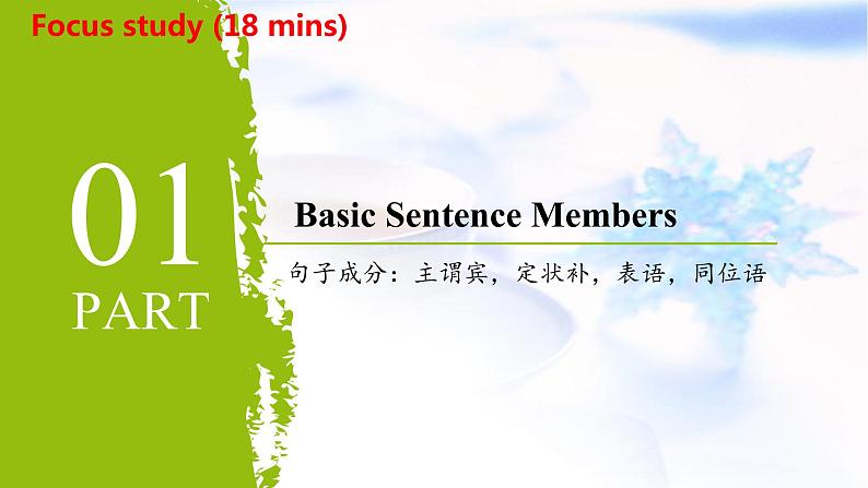 2023届高考英语二轮复习词性和句子基本句子结构课件第6页