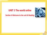 高中英语-必修第三册-译林牛津版-UNIT 3  Section A（课件PPT）
