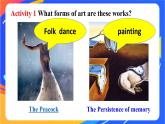 Unit 4  Amazing art Starting out&vocabulary&Listening 课件