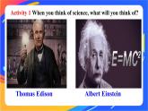 Unit 3 The world of science Starting out&Listening 課件-高中英語外研版（2019）必修第三冊