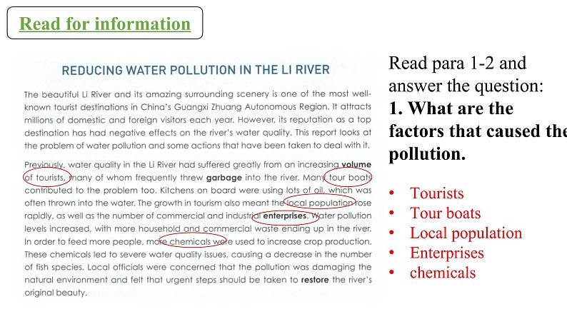 Unit3 Environmental Protection using language第8页