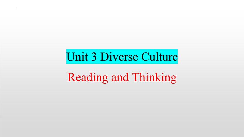 Unit3 Reading and Thinking 翻译讲解课件-2022-2023学年高中英语人教版（2019）必修第三册第1页