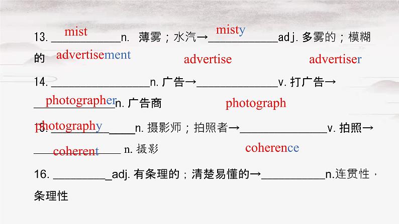 Unit 4 Words and expressions 词汇课件 2022-2023学年高中英语人教版（2019）选择性必修第二册04